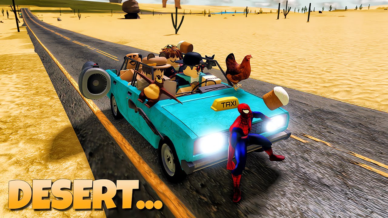 Ngakak! Survival di Gurun Pakai Mobil 😅