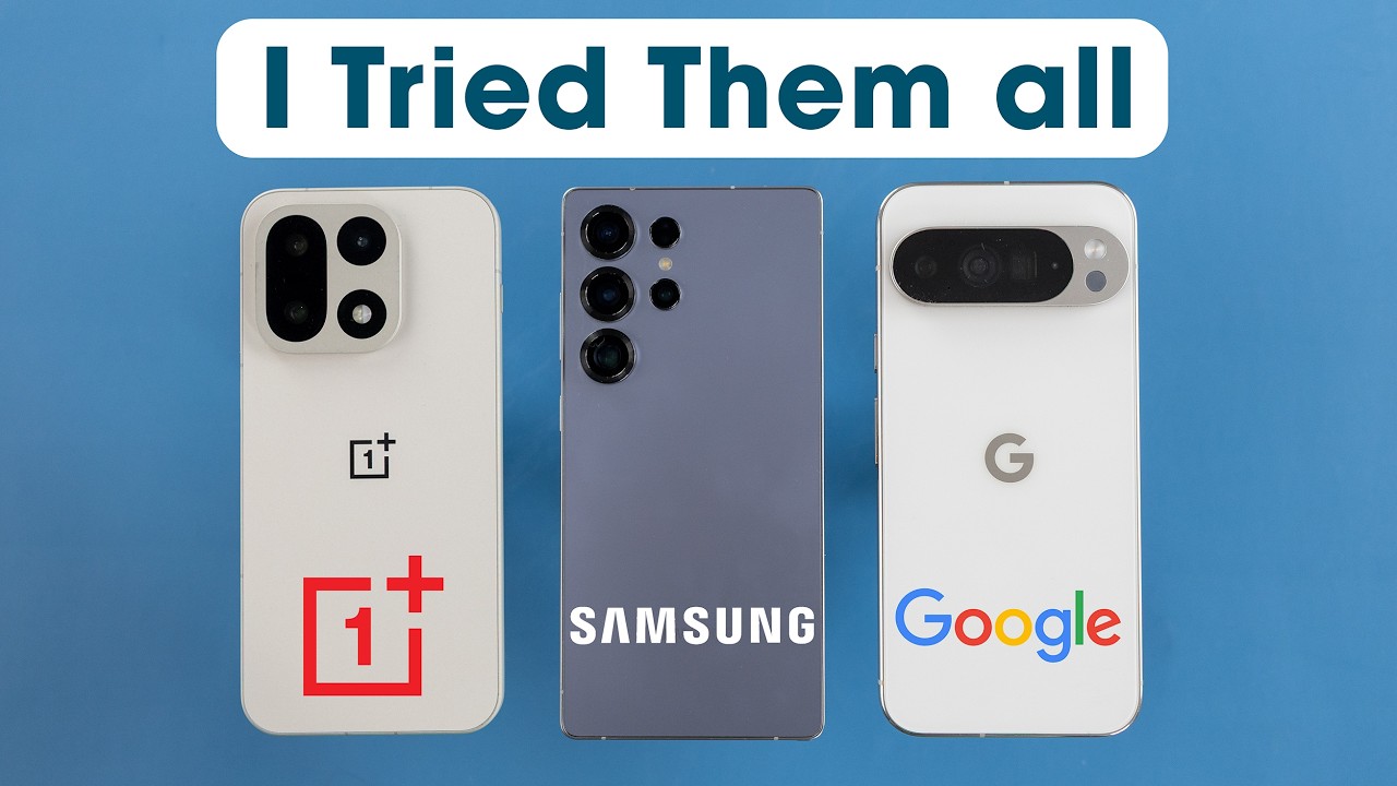 Don't Waste $500 - OnePlus 15 vs Galaxy S25 Ultra vs Pixel 10 Pro XL