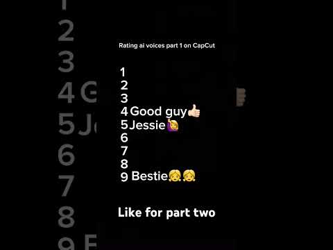 Rating ai voices part 1 like for part 2 #youtubeshorts #trending #capcut
