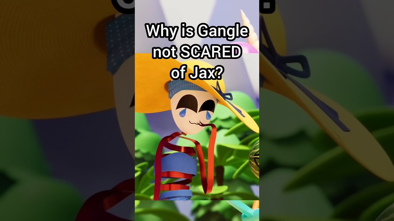 Why Gangle Isn't Afraid of Jax in Episode 7! 😮 #shorts #TheAmazingDigitalCircus