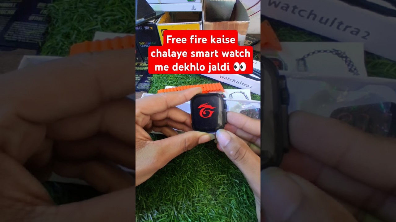 Unlock Free Fire on the Ultra T800 Smart Watch 🔓 | Easy Setup Guide