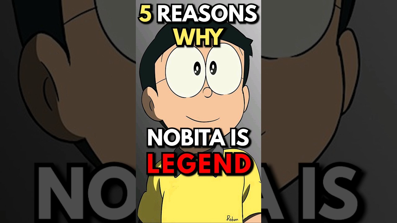 5 Inspiring Reasons Why Nobita Is a True Legend! 🚀 | Doraemon Motivational Story