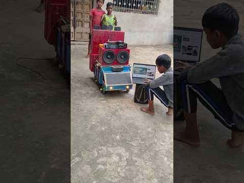 4k_mini_dj #mimi dj laptop 💻 #smalldjtruck #virelshorts