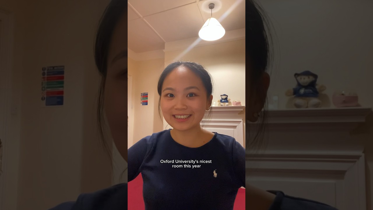 Tour of Oxford University’s Nicest Dorm Room | Full Room Tour