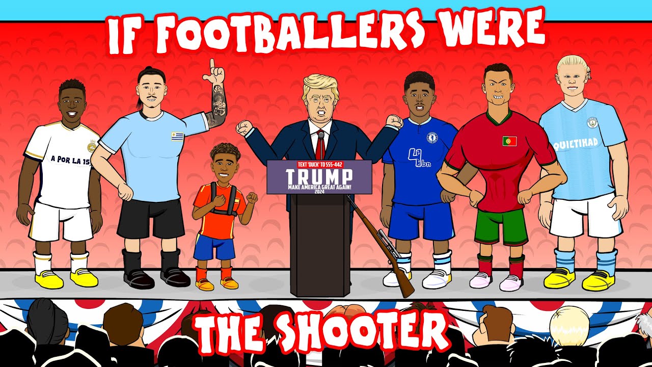 What If Footballers Were the Shooters? ⚽️ Hilarious Animation!