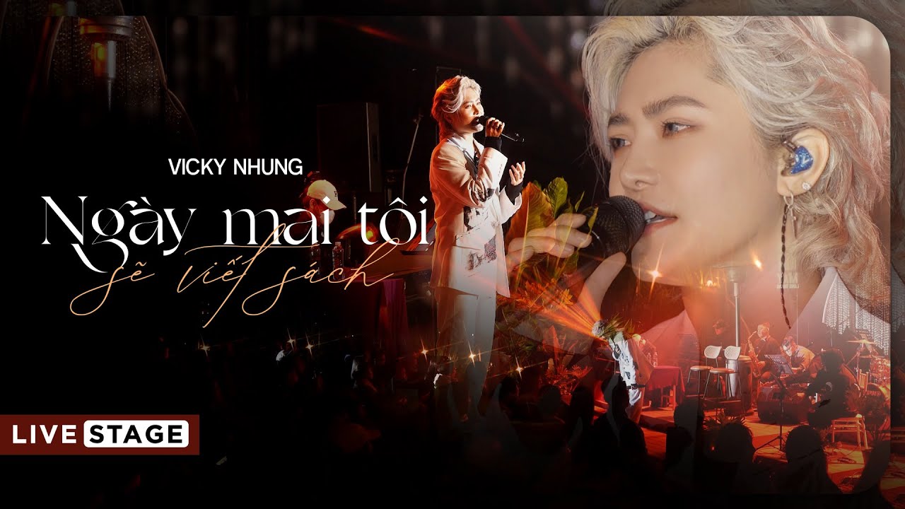 Ngày Mai Tôi Sẽ Viết Sách (Live) - Vicky Nhung & Quang Hà 🎶
