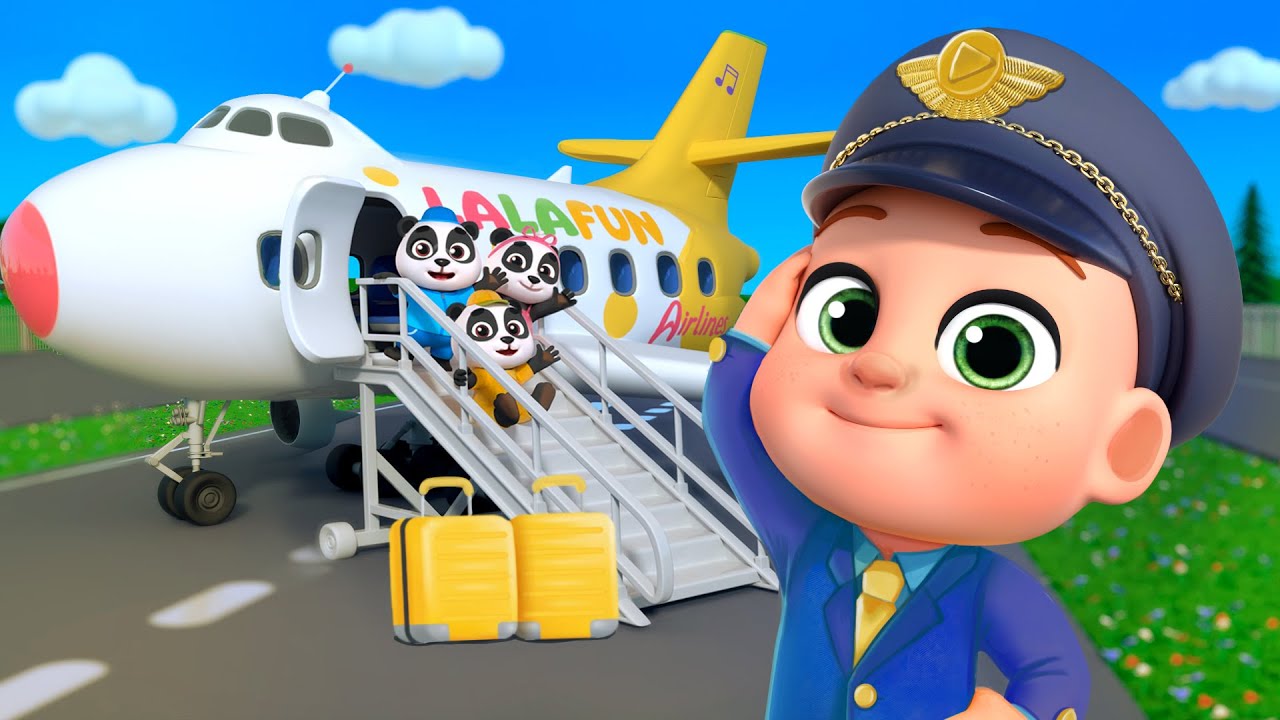 The Airport Song ✈️ | Fun Nursery Rhyme for Kids About Airports & Airplanes
