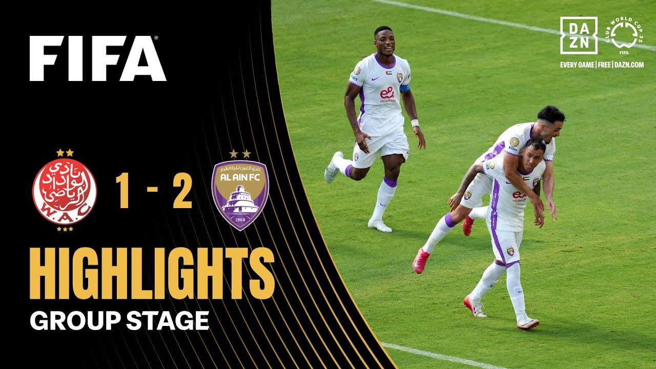Wydad AC vs Al Ain FC Highlights | FIFA Club World Cup 2025 ⚽