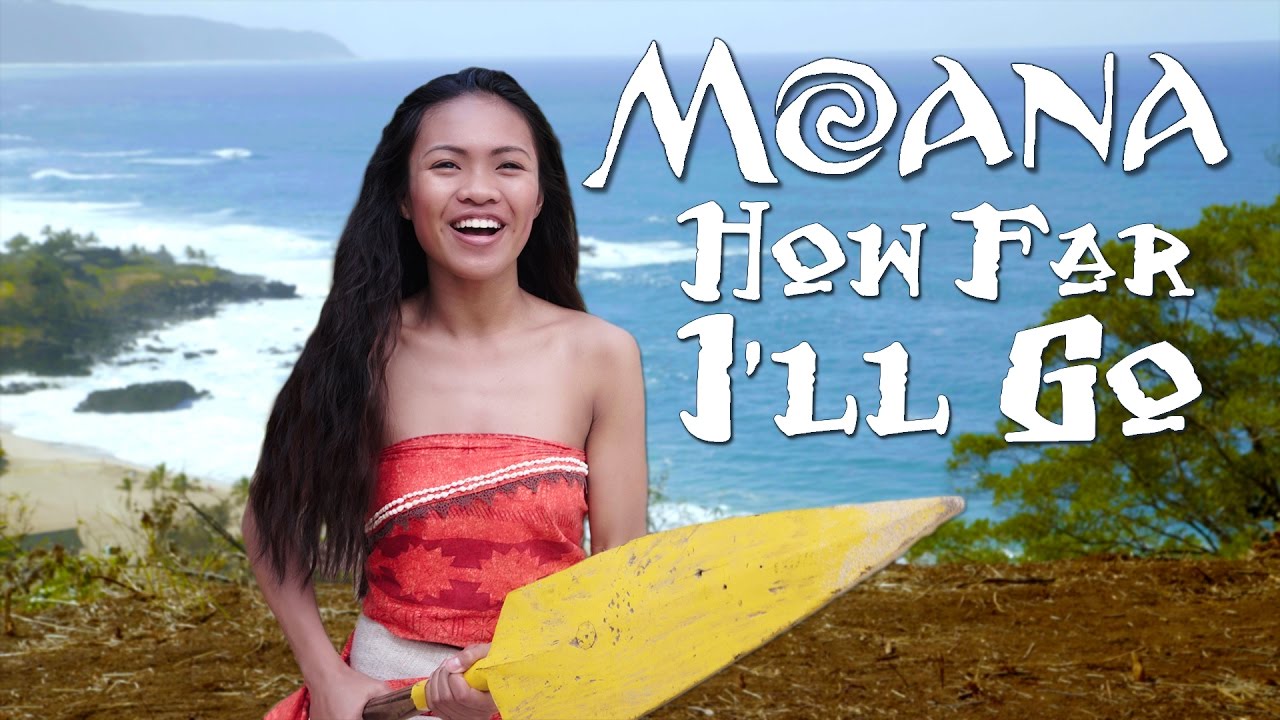Moana's 'How Far I'll Go' Official Music Video in 4K 🎶