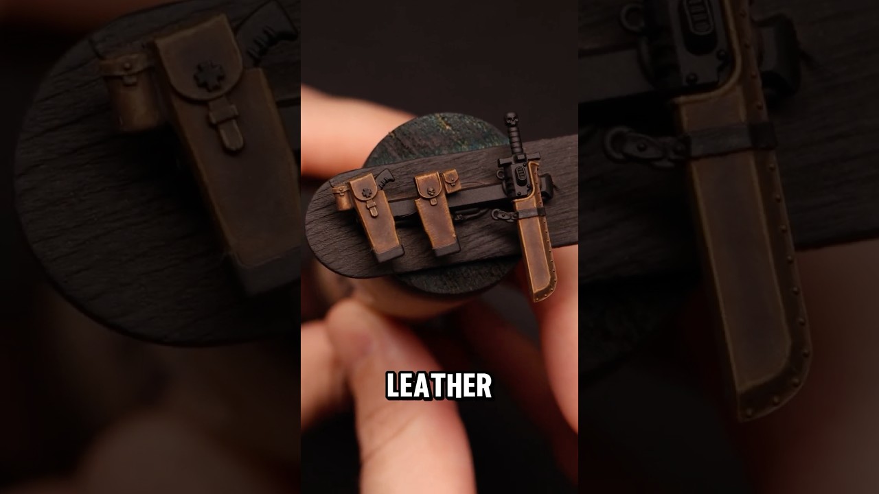 Simple 3-Color Leather Effect for Warhammer Minis 🖌️