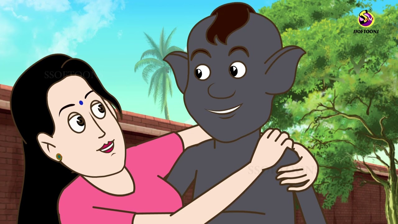 लल्लू की नयी प्रेमिका | Lullu Bhoot ki Kahani | Bhutiya Golpo | SSOFTOONS LULLU BHOOT - NEW STORY
