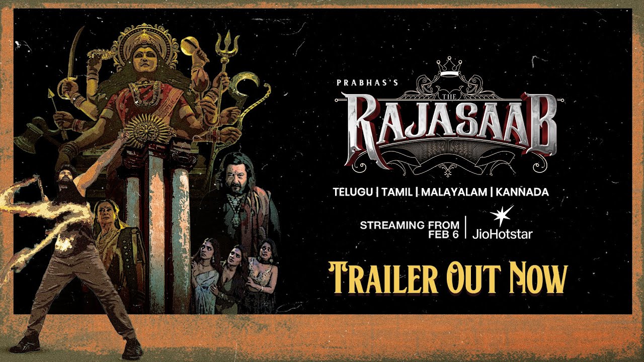 RajaSaab Trailer | JioHotstar | India's Top Superstar | Feb 6