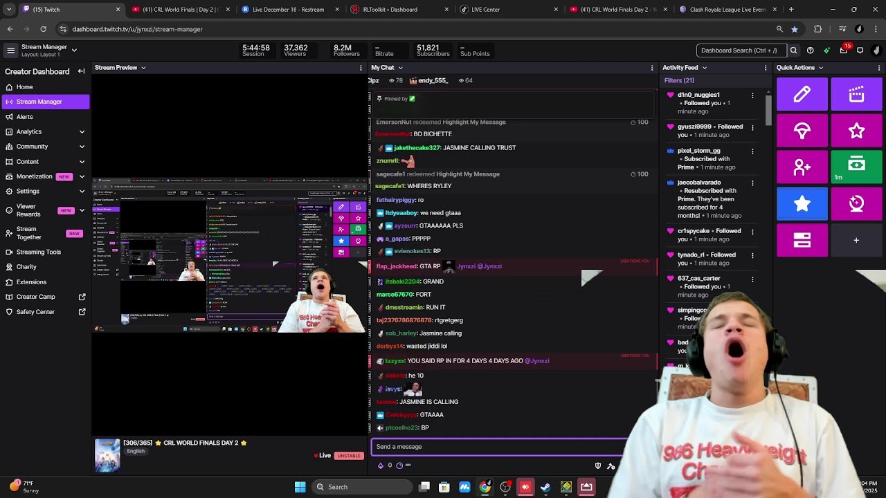 CRL World Finals Day 2 – Unlock the Exclusive Jynxzi Charm! ✨