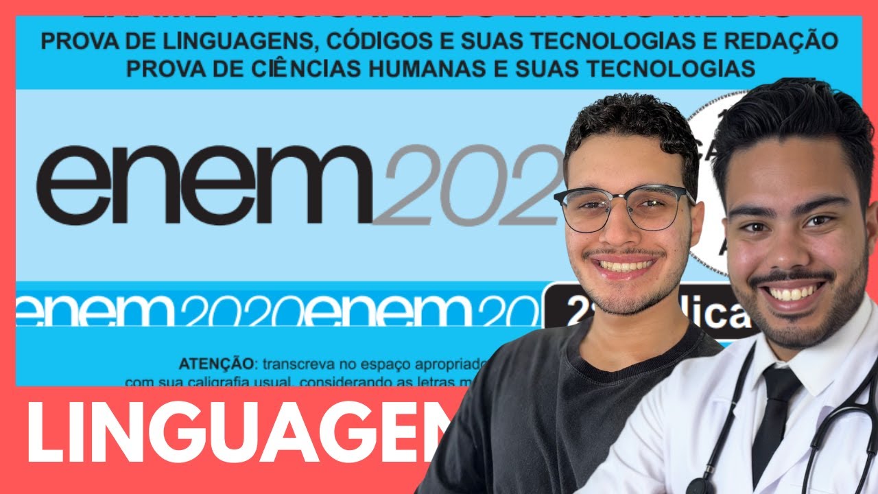 đ ENEM 2020 PPL LINGUAGENS RESOLUĂĂO COMPLETA
