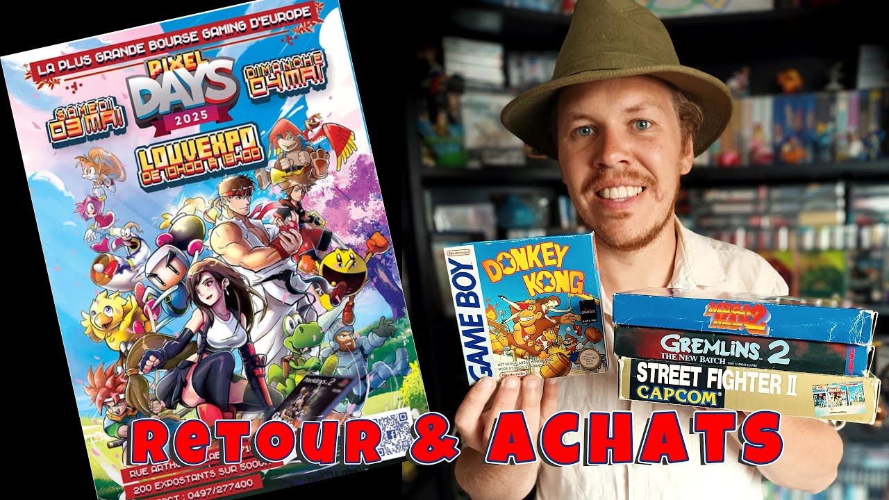 Pixel Days 2025 : Mon expérience et achats 🕹️