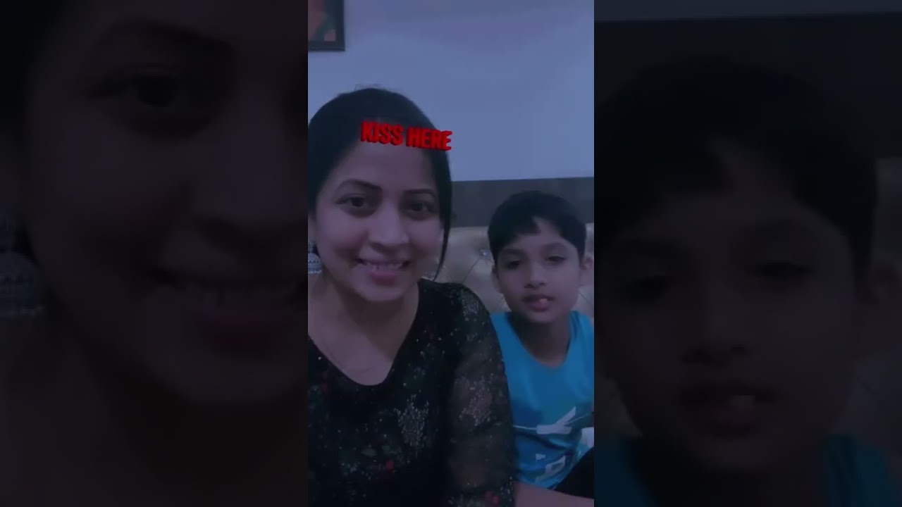 Kiss Gone Wrong: Mom's Shocked Son Reacts 😲