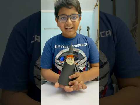 Halloween Craft #shorts #youtubeshorts #papercraft #diy #craft #kidsvideo #kids #comedy #funny