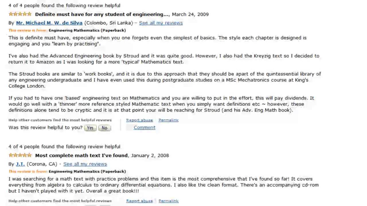 Master Engineering Mathematics with KA Stroud β Top Book for Success π