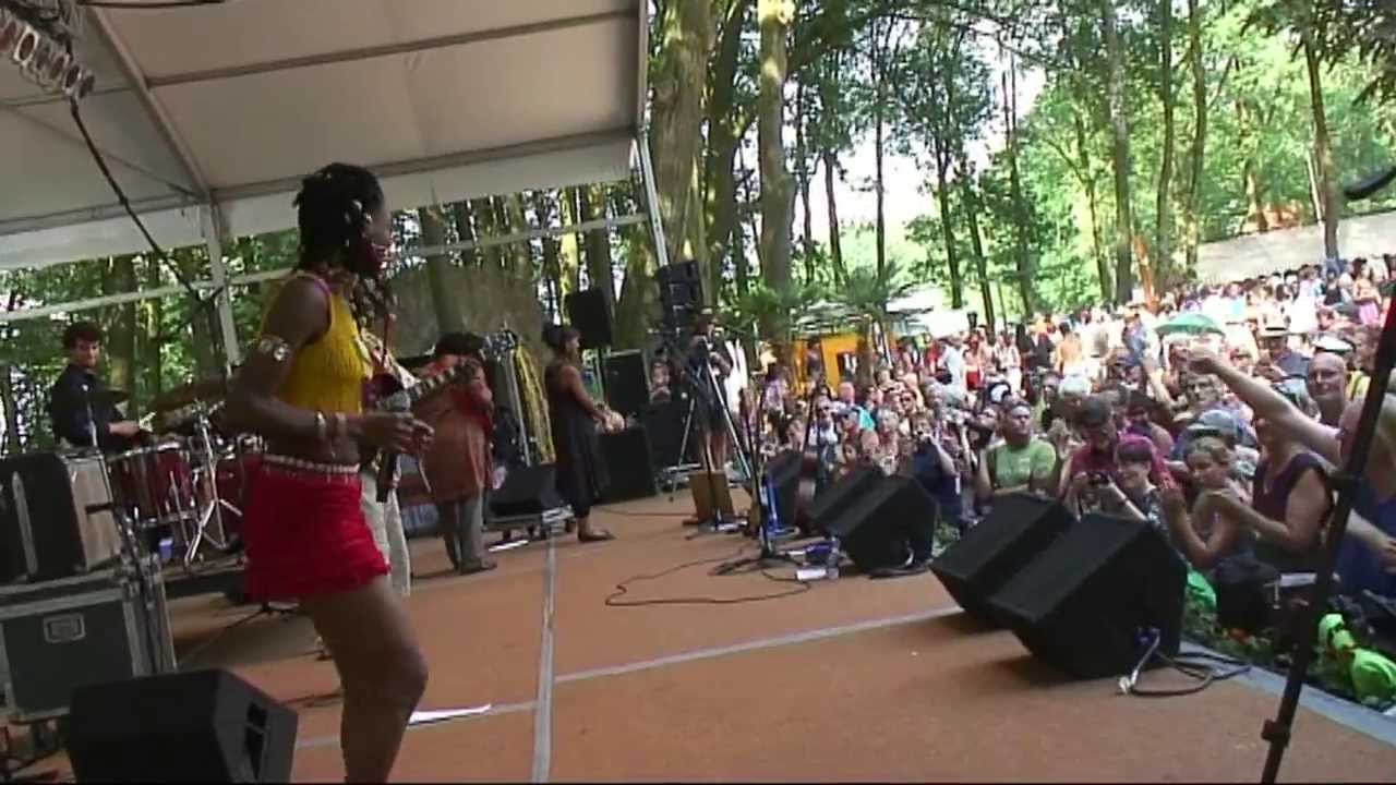 Fatoumata Diawara Live at Afrikafestival Hertme 2010