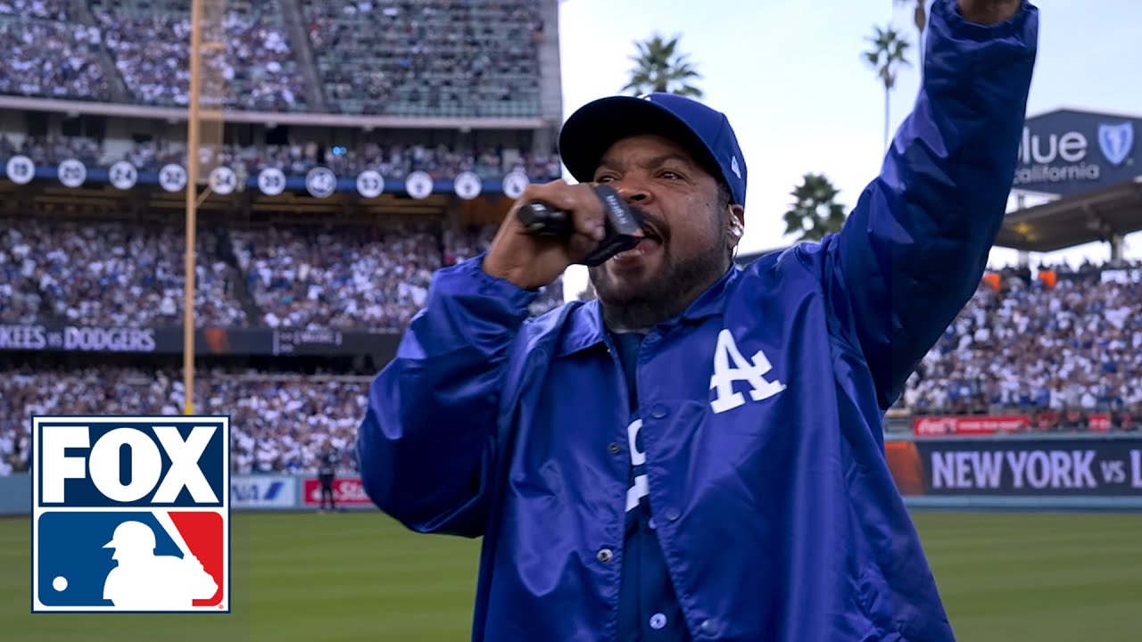 Ice Cube Kicks Off World Series Game 2 with 'It Was a Good Day' 🎶