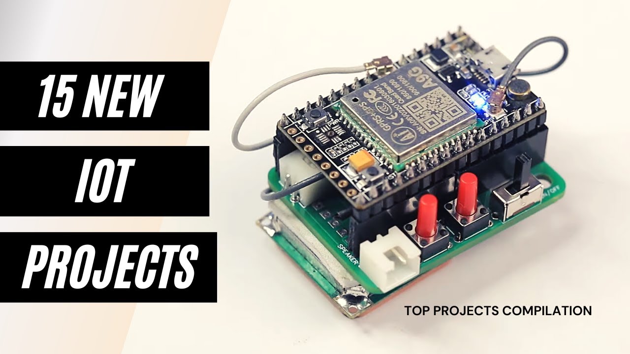 15 Easy IoT Projects for Beginners 🚀