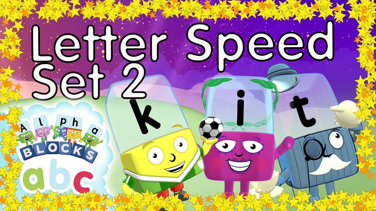 Alphablocks - Letter Blending! | Set 2 | Compatible with Read, Write Inc.
