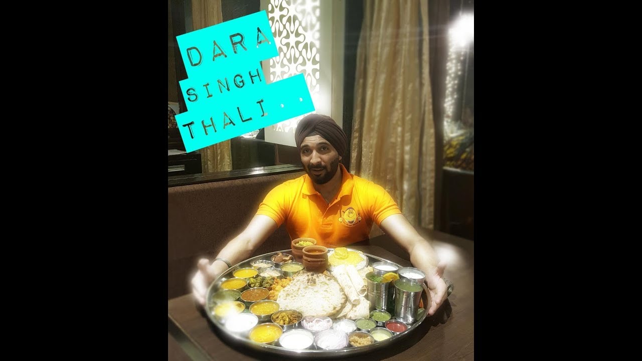 Dara Singh Thali Challenge at Mini Punjab 🍽️