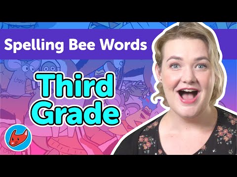 Tricky Words #20 | Scripps Spelling Bee Study Words | Grade 3 | Made by Red Cat Reading