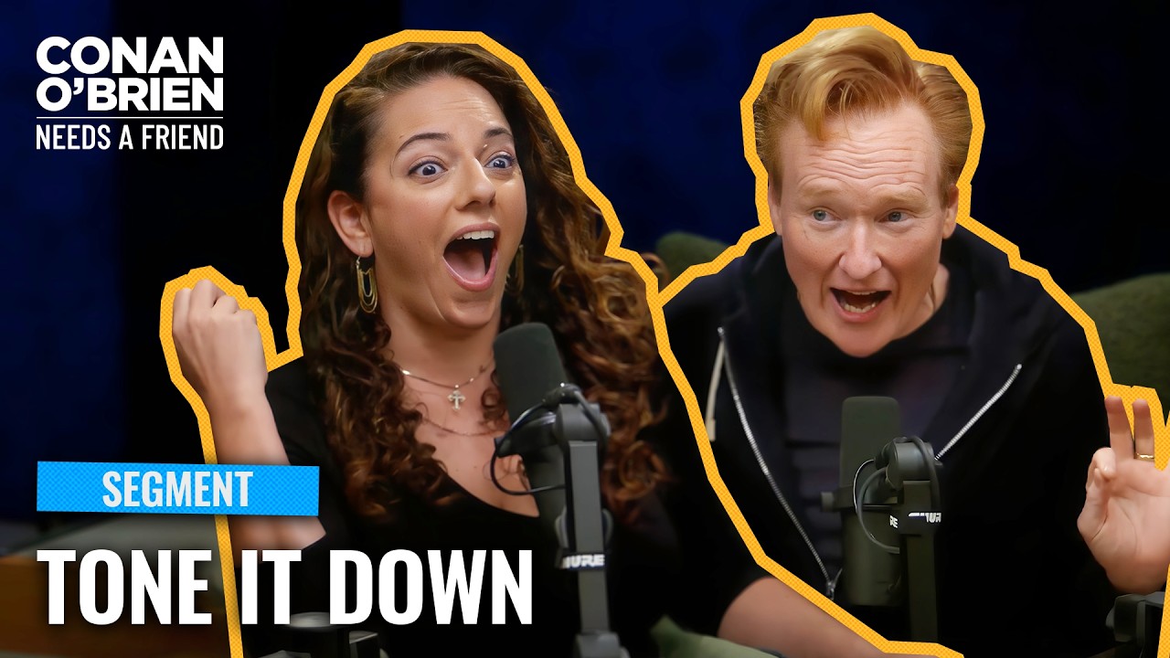 Sona’s Dad Told Her To “Tone It Down” On The Podcast | Conan O'Brien Needs A Friend