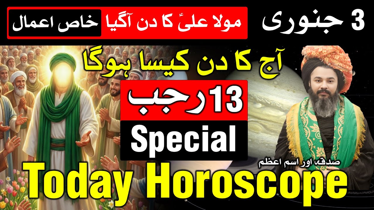 Mola Ali's Horoscope for January 3, 2026 ✨