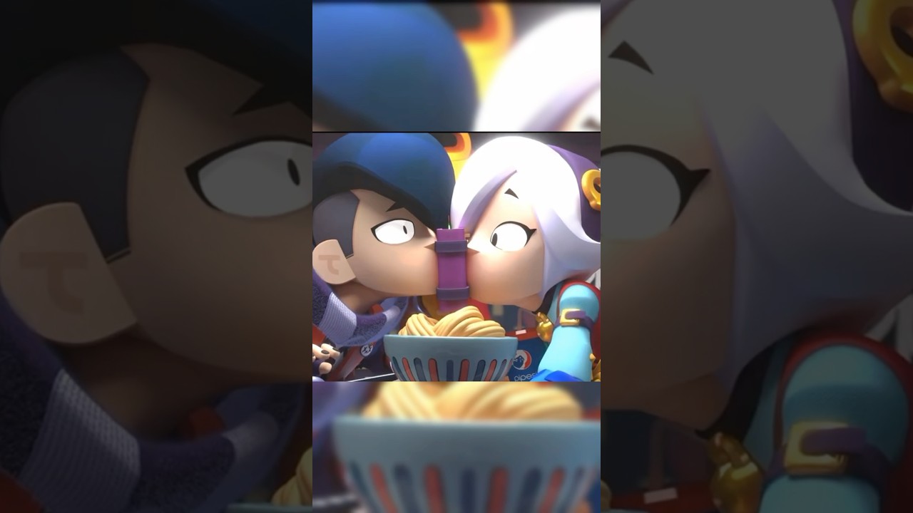 Edgar & Colette's First Kiss 😍 | Brawl Stars Fan Animation