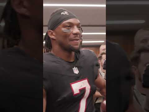 Inside the locker room after a big win on Monday Night Football! #nfl #behindthescenes
