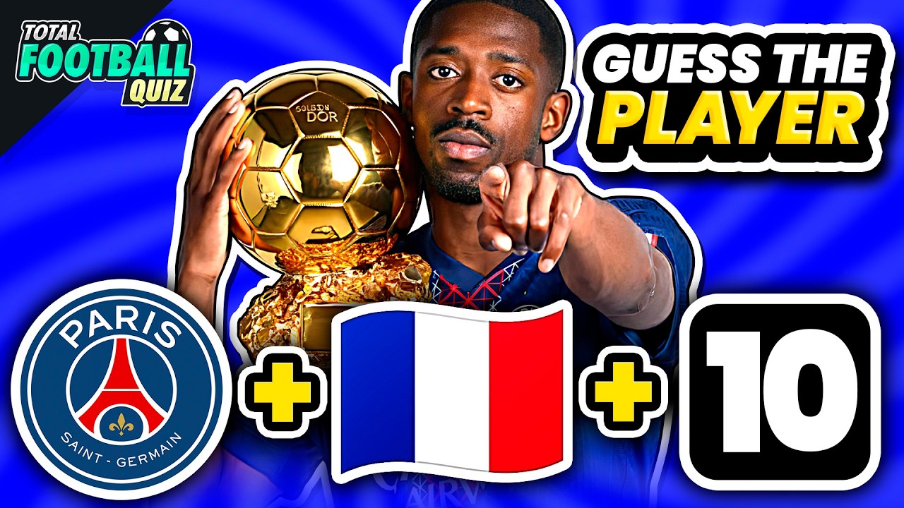 GUESS THE PLAYER BY NATIONALITY + CLUB + JERSEY NUMBER | QUIZ FOOTBALL TRIVIA 2025