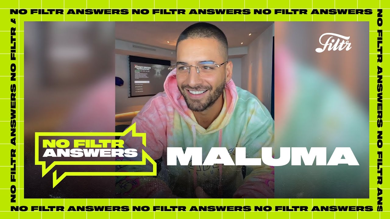 Maluma Quebra Recorde no No Filtr Answers! 🚀