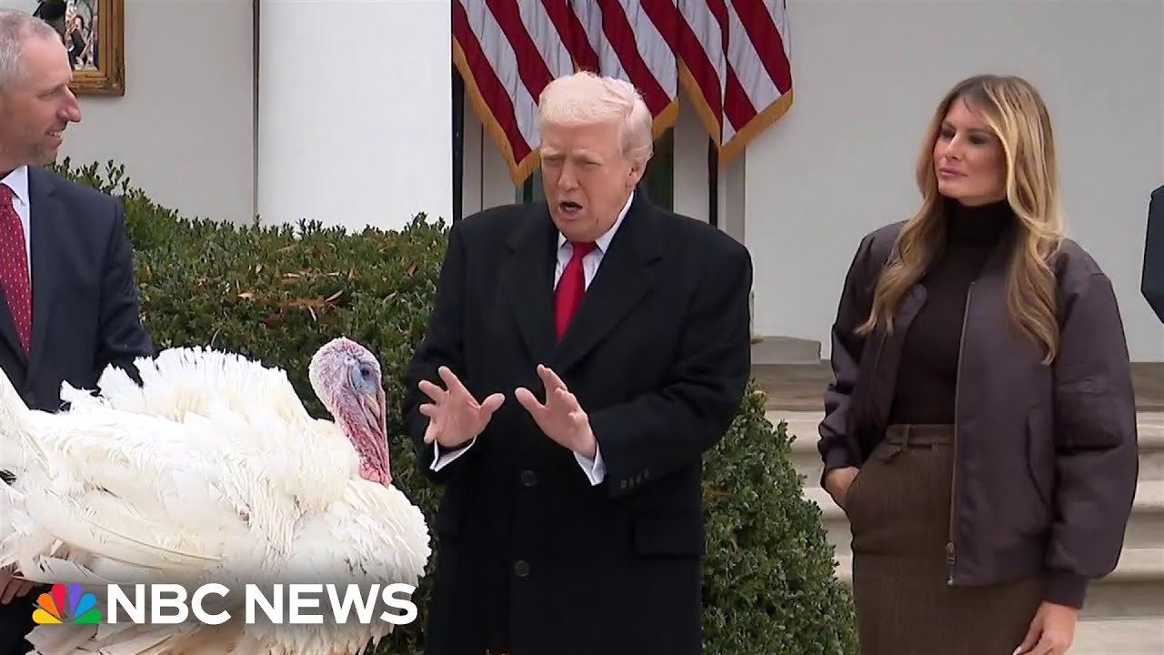 Trump Pardons 2025 Thanksgiving Turkey Gobble ๐ฆ