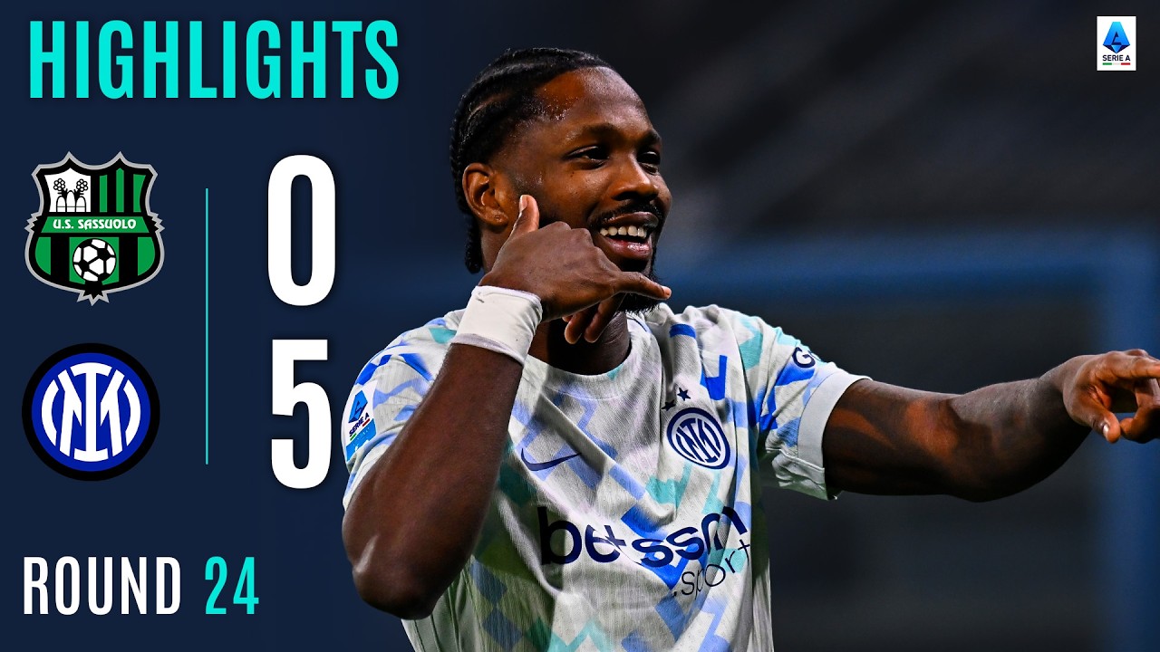 SASSUOLO-INTER 0-5 | HIGHLIGHTS | Luis Henrique Finds his First in Inter Haul | SERIE A 2025/26