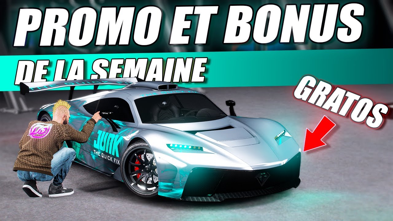 VÉHICULE GRATOOOS ! PROMO ET BONUS DE LA SEMAINE - GTA ONLINE