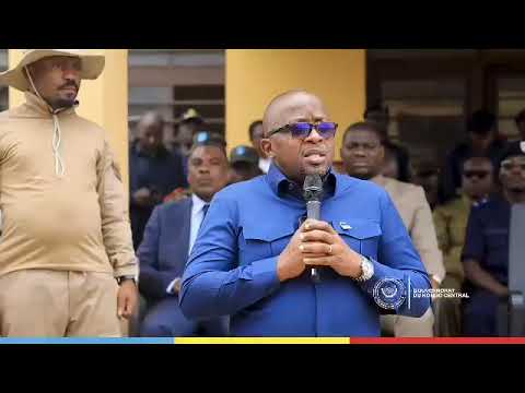 144 Suspected Criminals Presented to VPM Shabani in Matadi