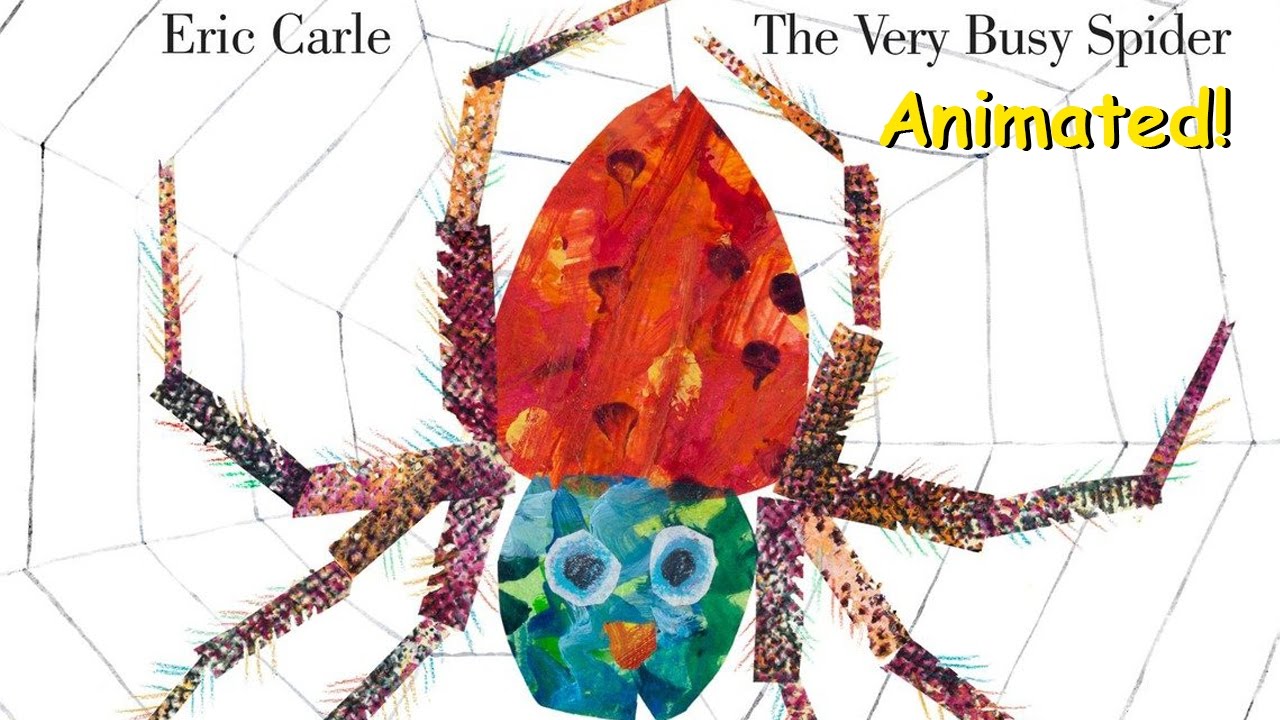 The Very Busy Spider - Animated Children's Book 🕸️