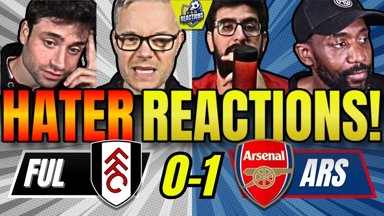 Rival & Hater Reactions to Arsenal’s Narrow Win Over Fulham ⚽