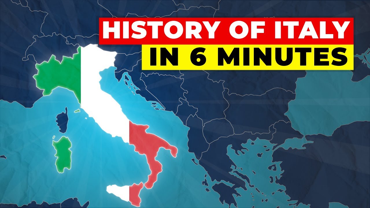 Italy's Entire History in Just 5 Minutes 🇮🇹