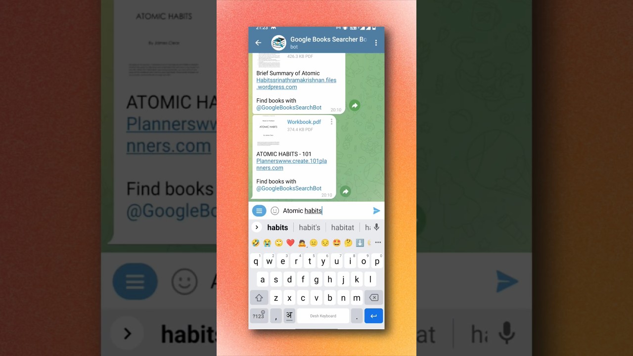 Telegram Bot for Free Book Downloads