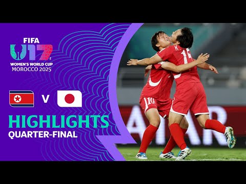 Korea DPR vs Japan Highlights | FIFA U-17 Women's World Cup Morocco 2025™