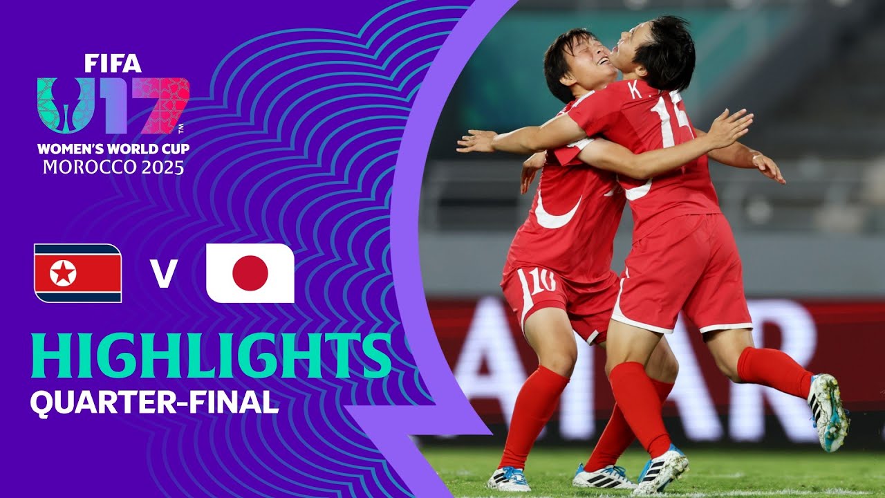Exciting Highlights: Korea DPR vs Japan | FIFA U-17 Women's World Cup Morocco 2025 ⚽