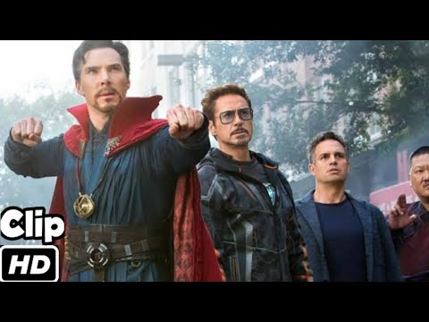 New York Battle Scene Hindi Avengers VS Black Order Avengers infinity War Movie Clip 4K HD