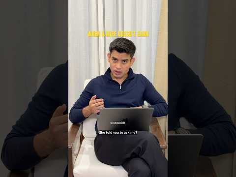 WHEN A WIFE DOESN’T EARN #wife #husband #finances #independent #hamzasyed