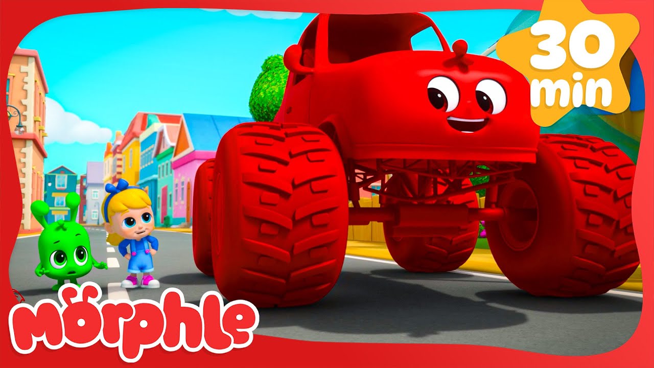 Monster Truck Madness & Fun Vehicles | Educational Cartoon for Kids 🚗