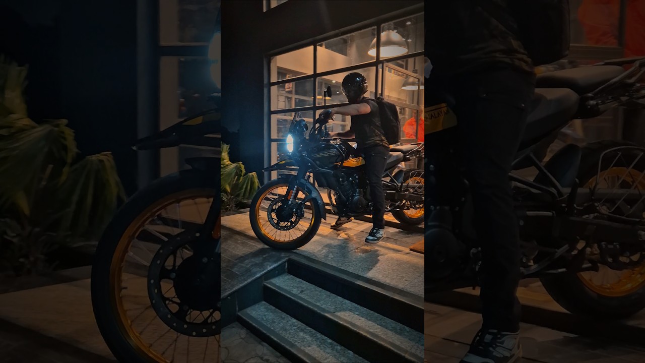 Unboxing the New Himalayan 450 – My First Ride! 🏍️