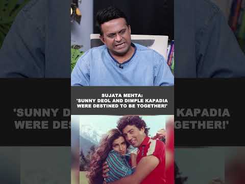 Sujata Mehta: 'Sunny Deol and Dimple Kapadia were destined to be together!'