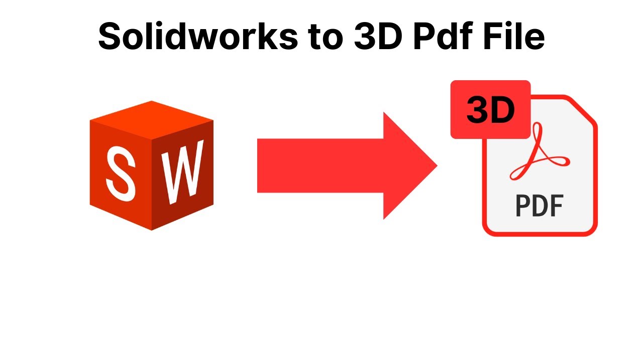 Converting SolidWorks Files to 3D PDF Format